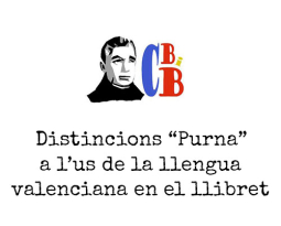 Distincions «Purna» a l’us de la llengua valenciana en el llibret 2025